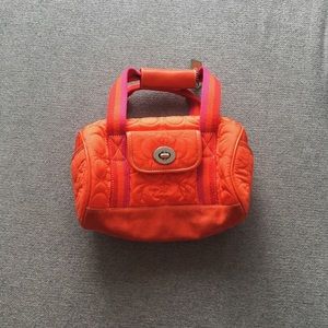 AUTHENTIC Red Coach Bag